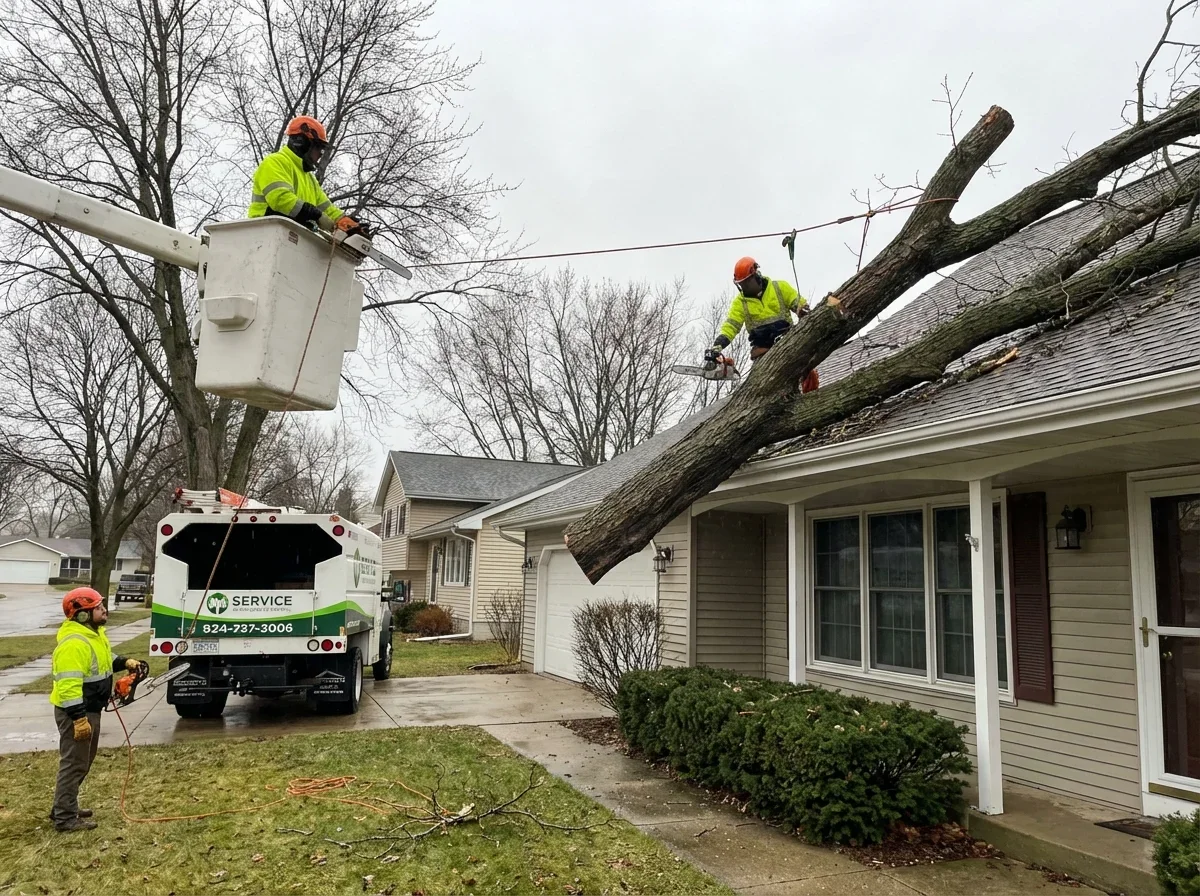 Emergency Tree Services & Storm Damage — tree service neenah wi