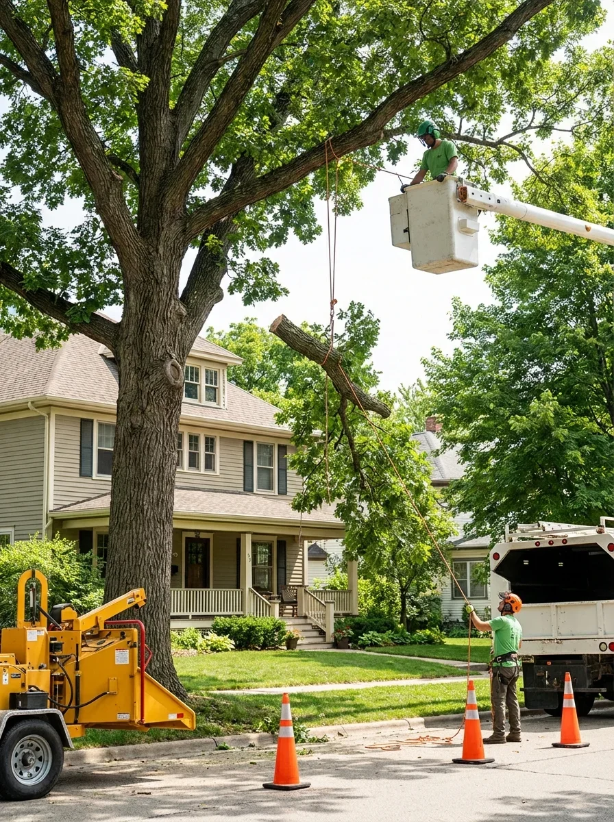 Tree Removal in Neenah: What to Expect — tree service neenah wi