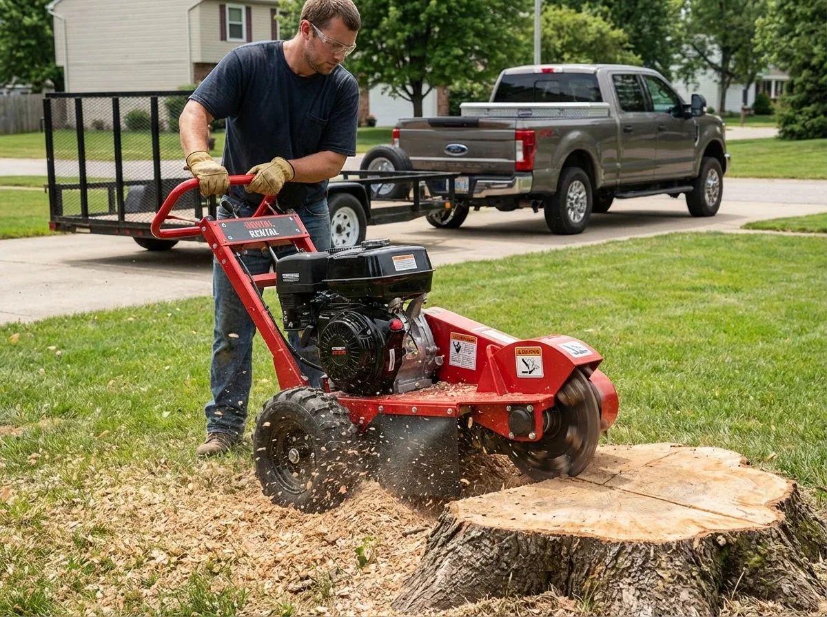 DIY Stump Grinding: Rental Costs and Realities — stump grinding cost