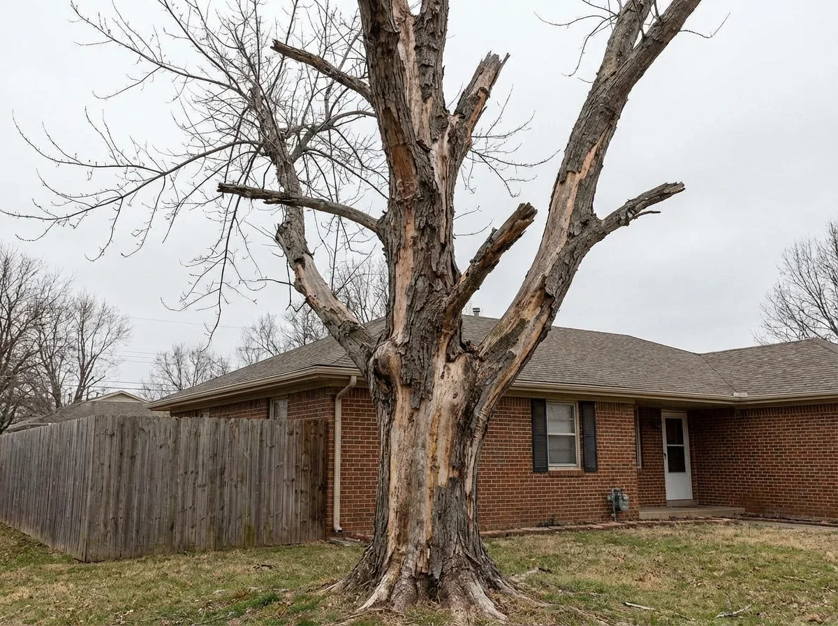 What Happens If You Leave It — dead tree in yard