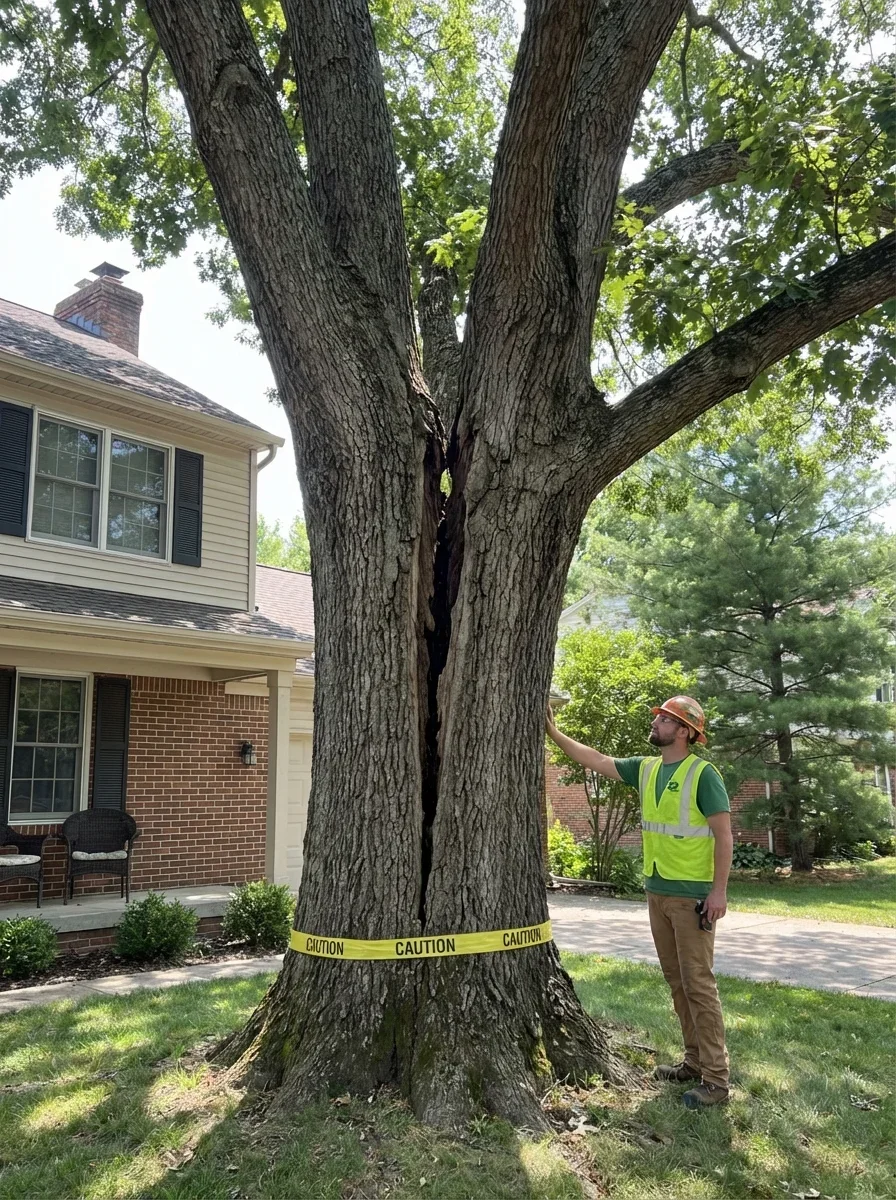 Hazardous Tree - Signs & What to Do