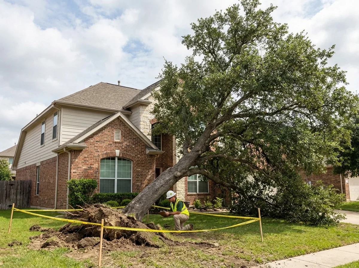 Can a Leaning Tree Be Saved? — tree leaning toward house