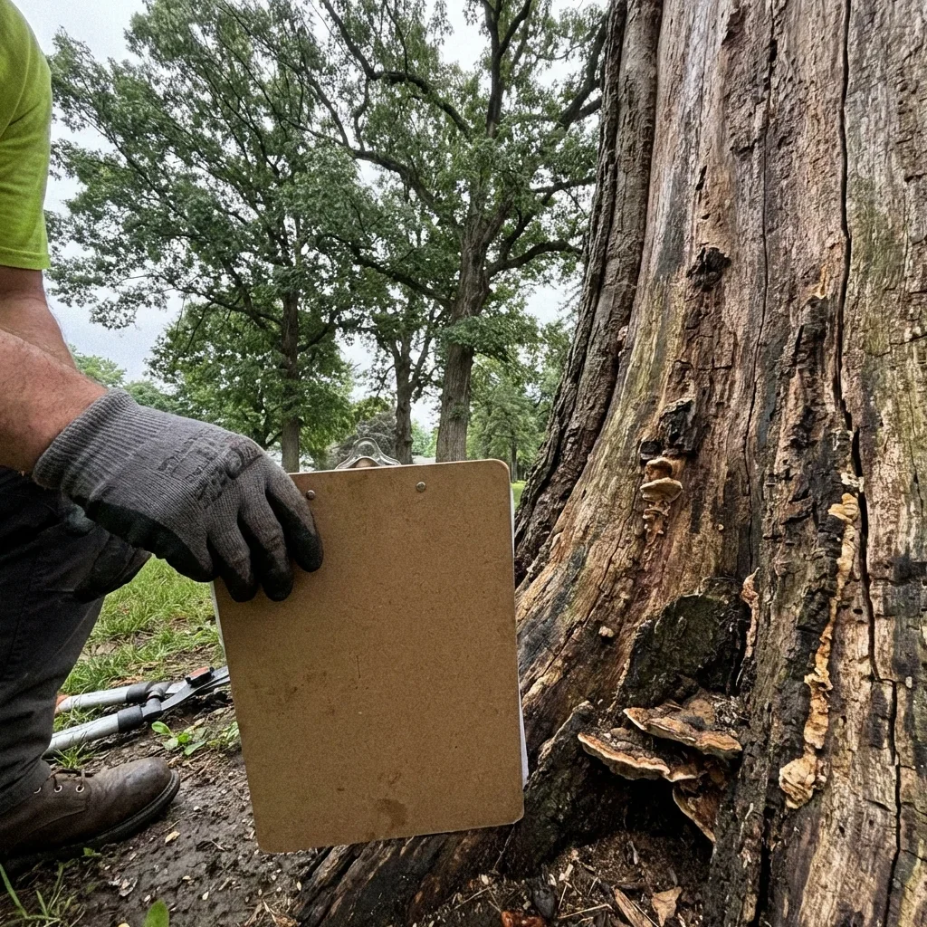 Arborist Consultation — property with several mature trees of unknown heal