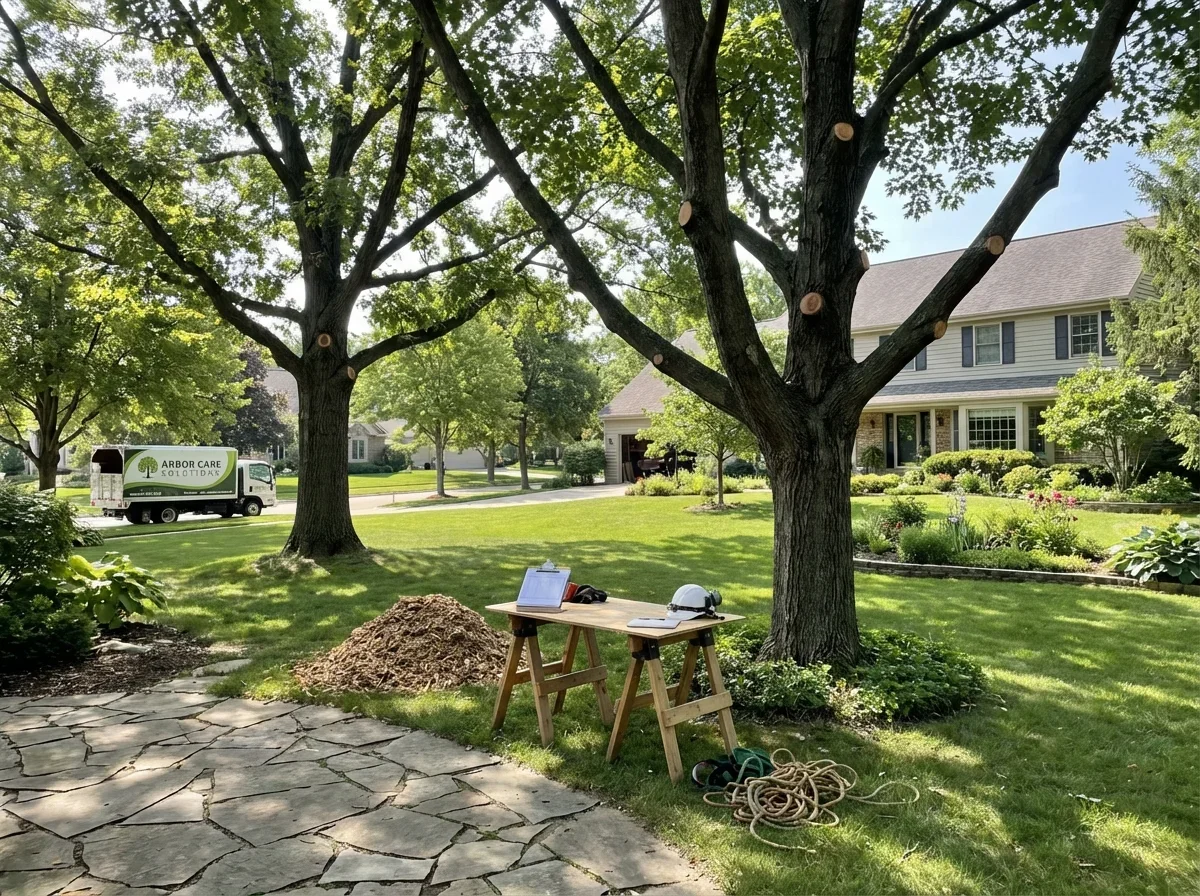 Expert arborist provides actionable tree health advice for a thriving landscape
