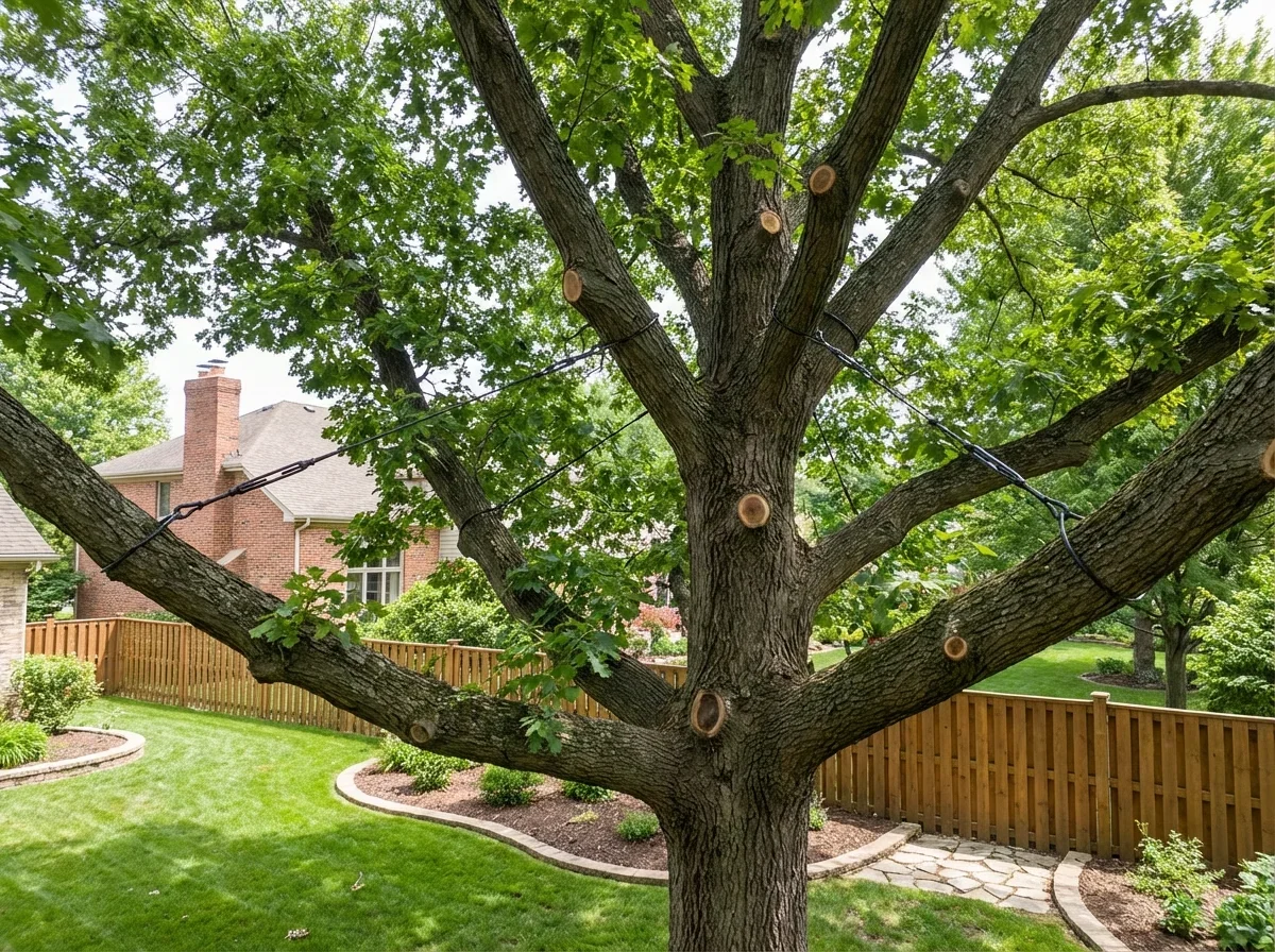 Expert cabling and bracing: protecting your mature trees for years to come