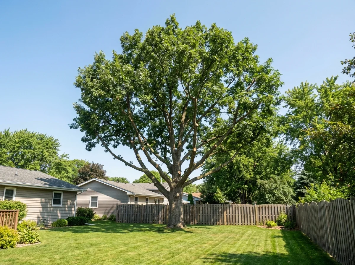 Healthy, balanced canopy achieved with expert crown reduction techniques for optimal growth
