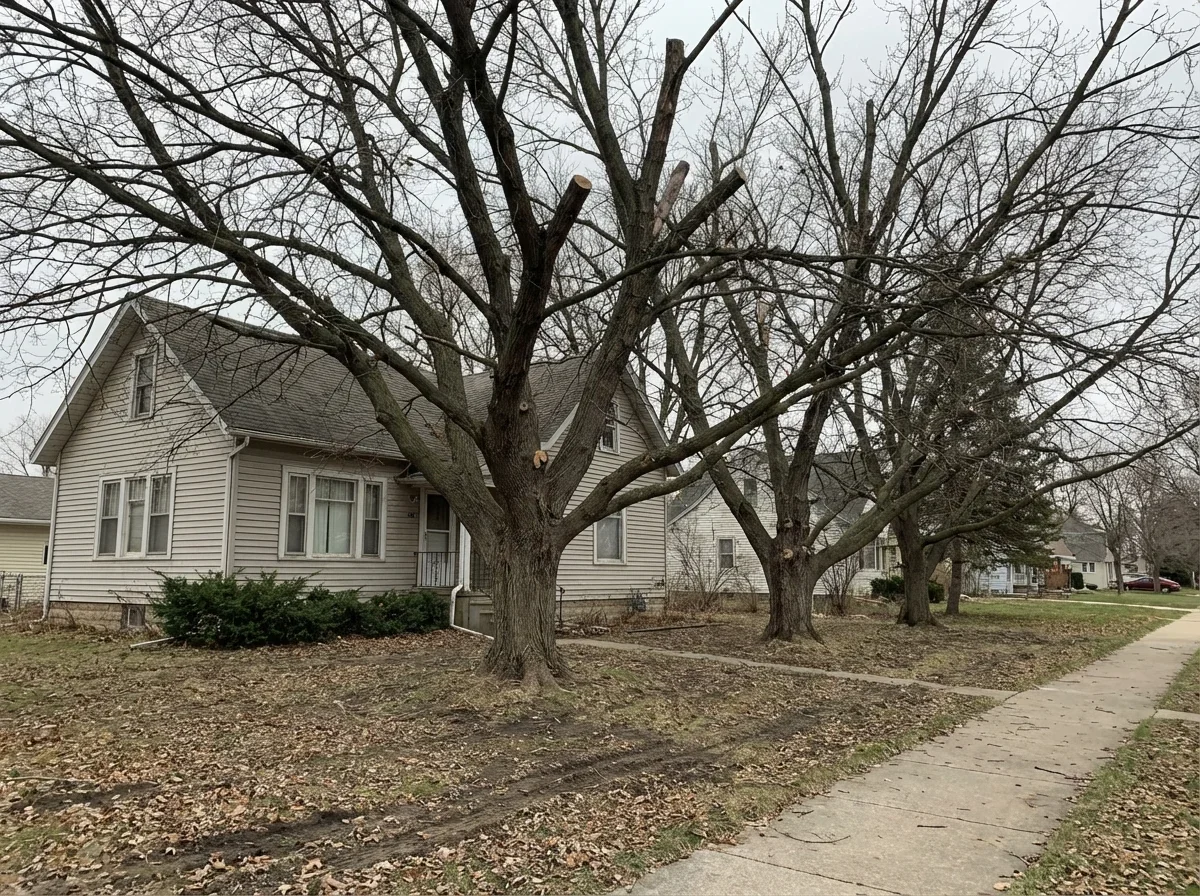Crown reduction prevents branch rubbing and promotes a healthier, safer tree