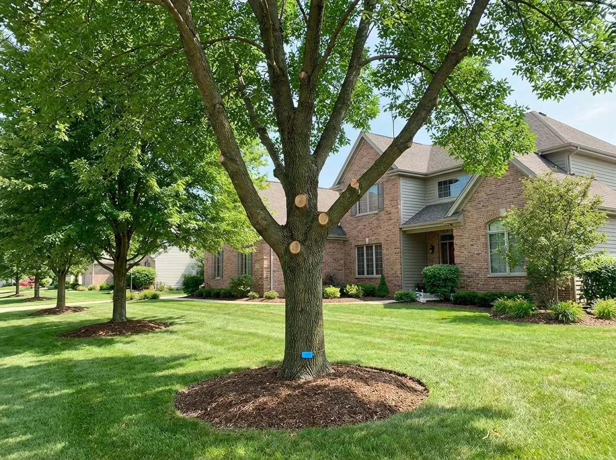 Protecting majestic ash trees from emerald ash borer damage