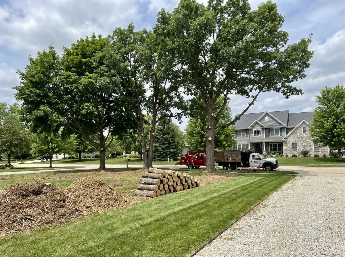 From overgrown mess to ready-to-build lot with professional land clearing