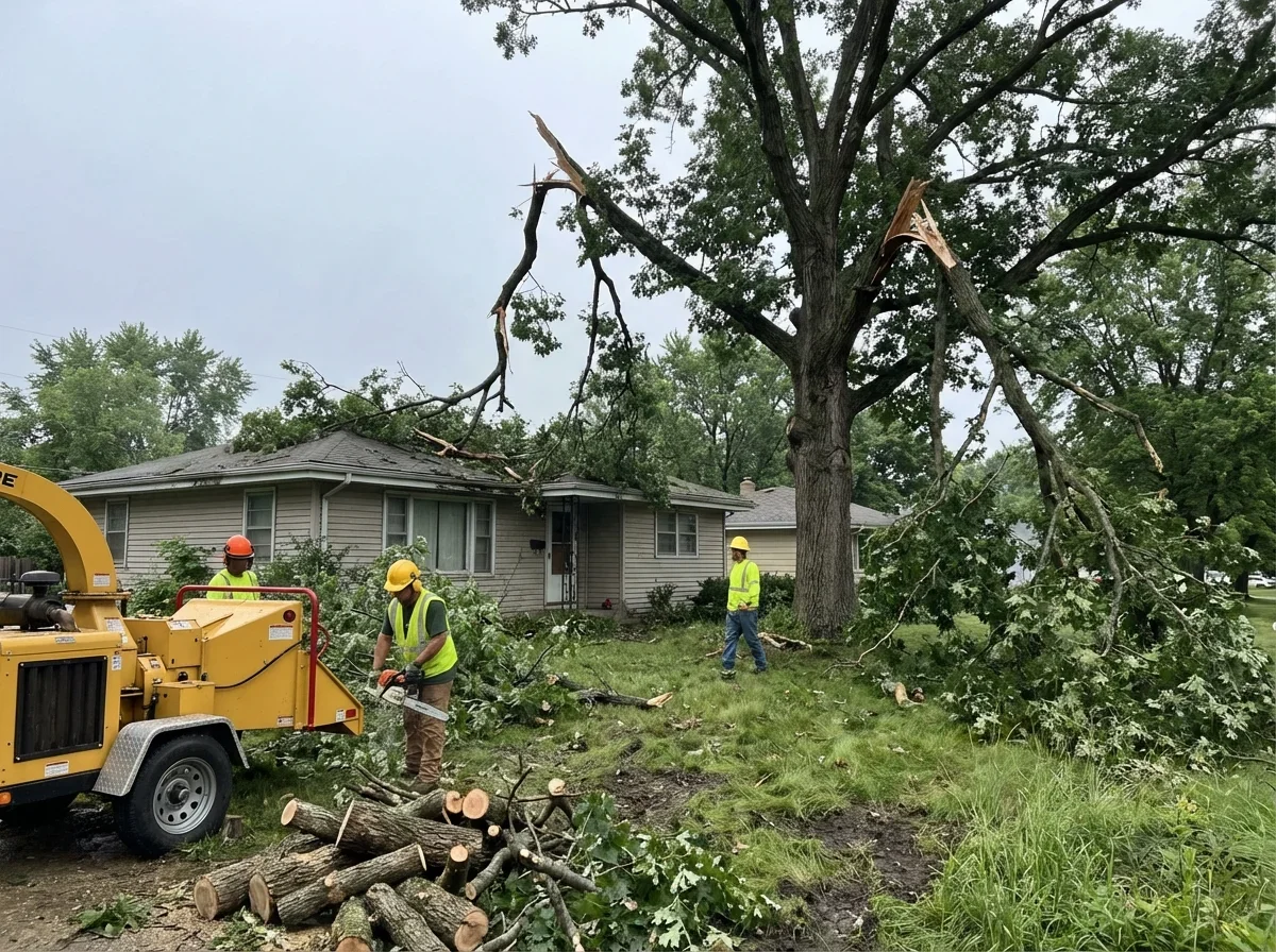 After the storm, dangling limbs pose a threat; call for cleanup