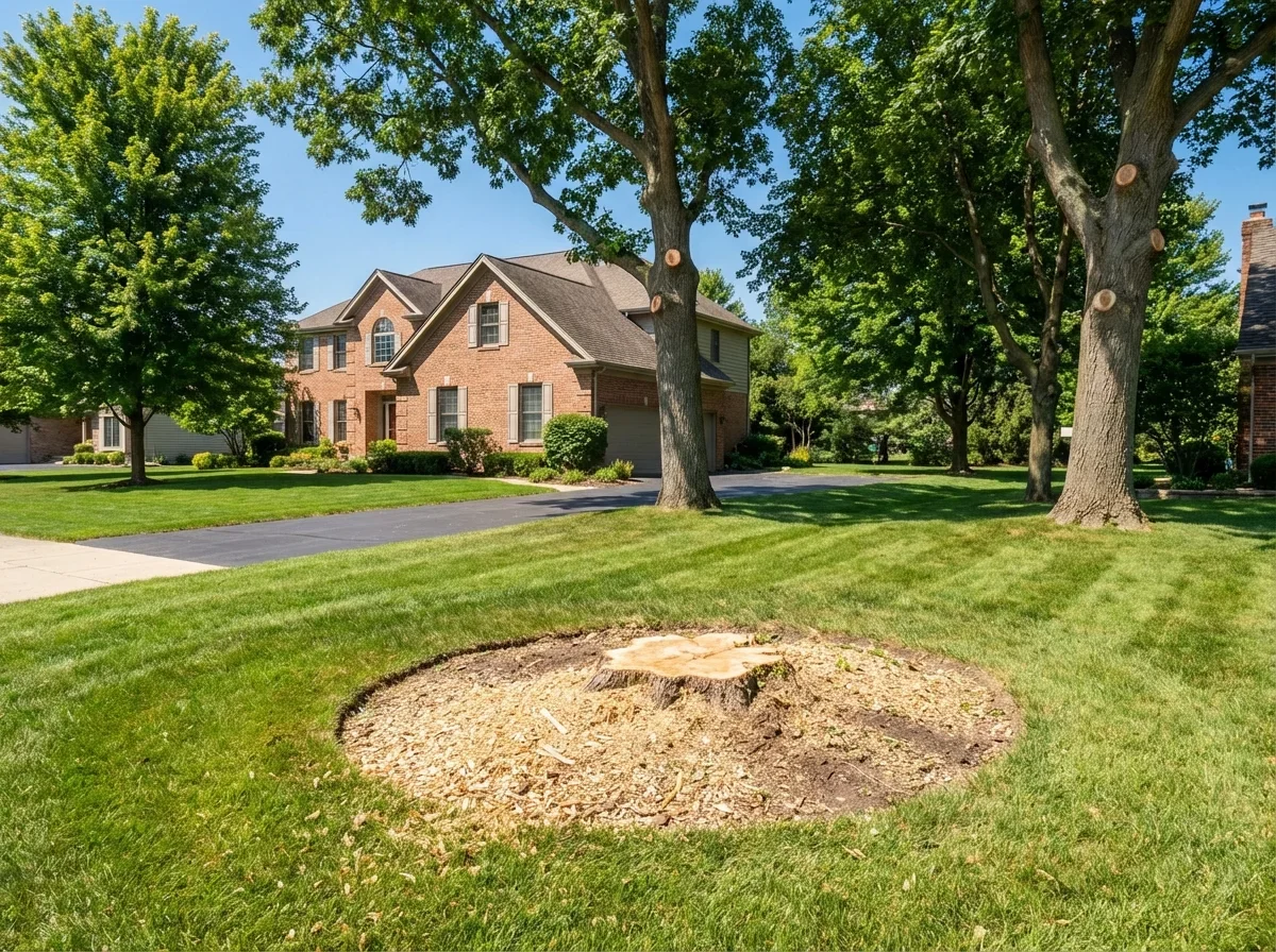 Reclaim your yard with our professional and thorough stump grinding service