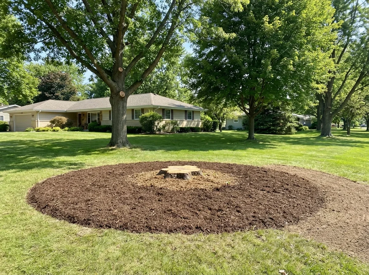 Reclaim your yard with our expert stump grinding and removal service