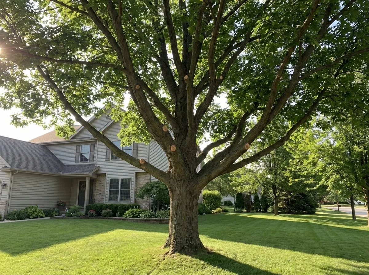 Tree Health Assessment — freshly completed professional tree health assessm