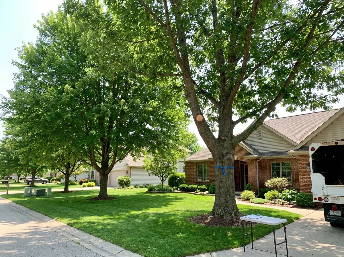 Tree Risk Assessment (TRAQ) — freshly completed professional tree risk assessmen