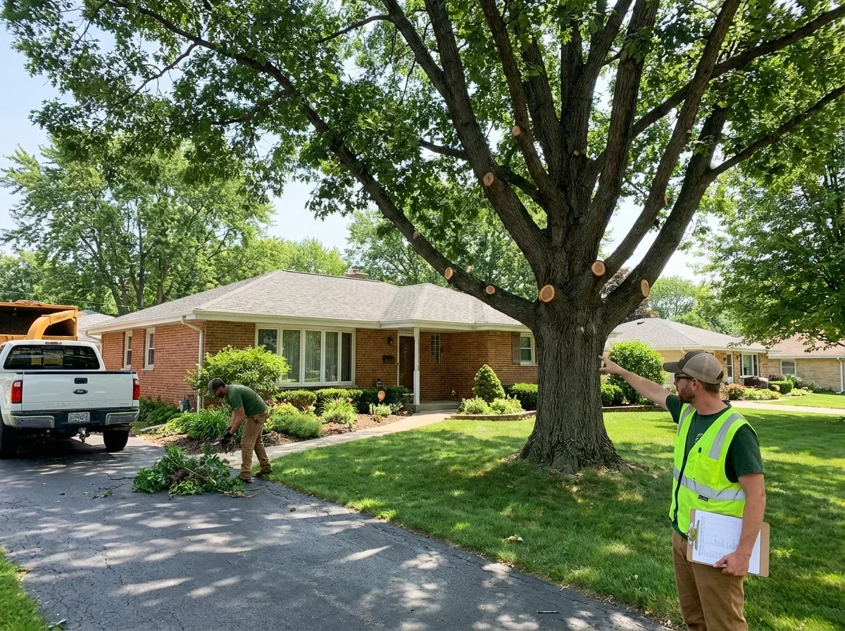 Tree Risk Assessment (TRAQ) — freshly completed professional tree risk assessmen